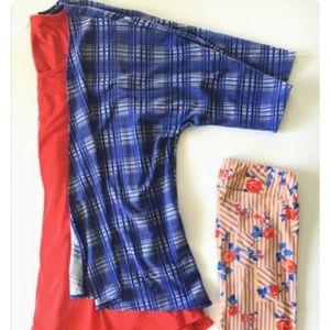 PLAID Lularoe Lindsay